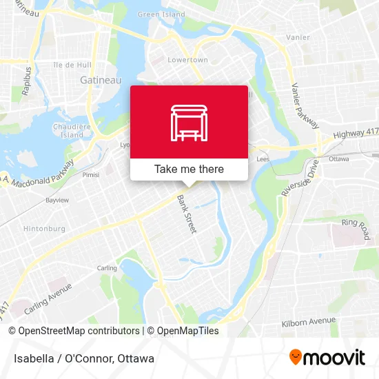 Isabella / O'Connor map