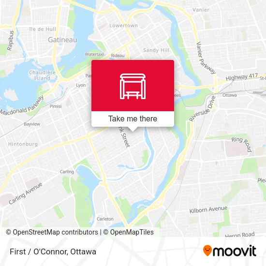 First / O'Connor map