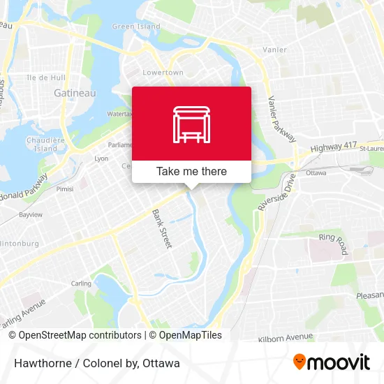 Hawthorne / Colonel by map