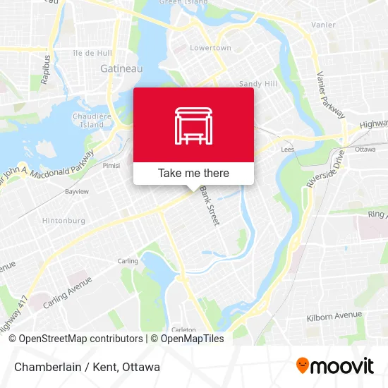 Chamberlain / Kent map