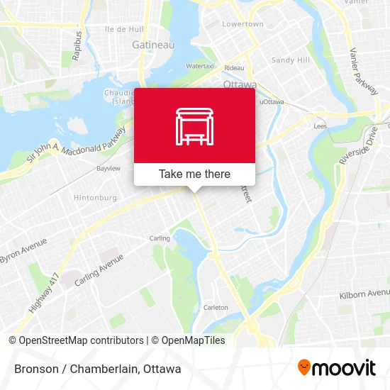 Bronson / Chamberlain map