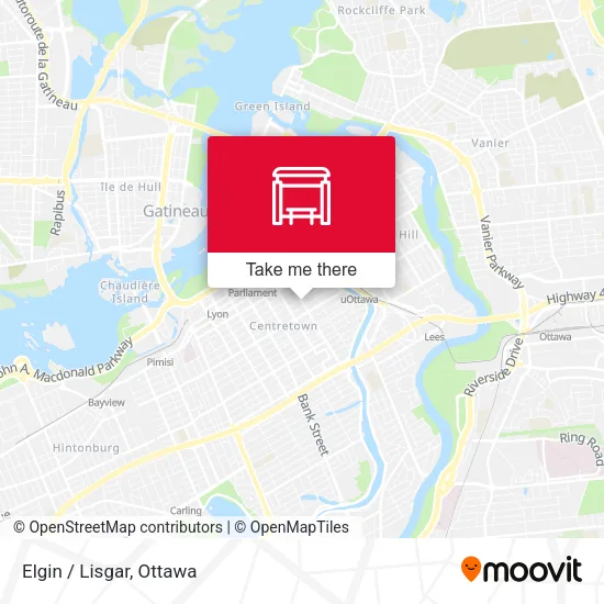 Elgin / Lisgar map