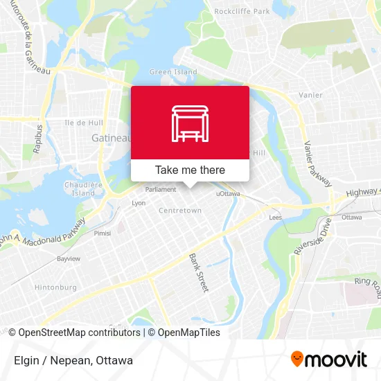 Elgin / Nepean map