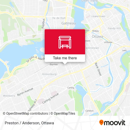 Preston / Anderson map