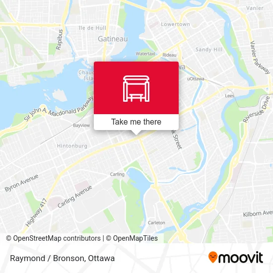 Raymond / Bronson map