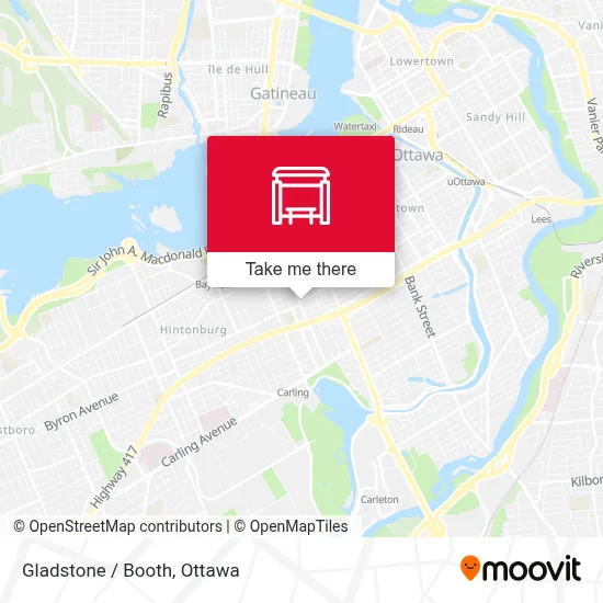 Gladstone / Booth map