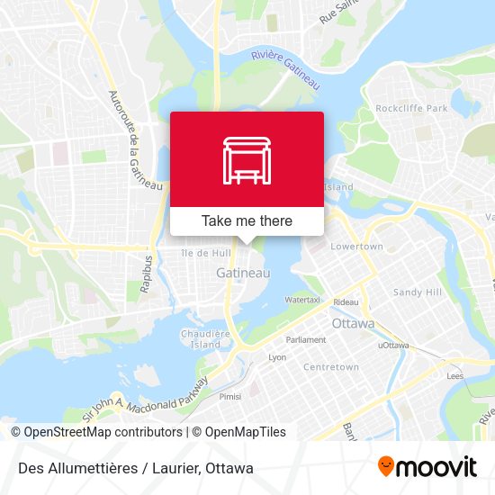 Des Allumettières / Laurier plan