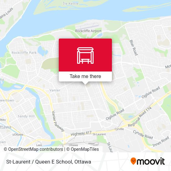 St-Laurent / Queen E School plan