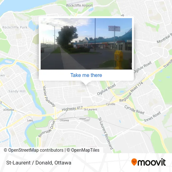 St-Laurent / Donald map