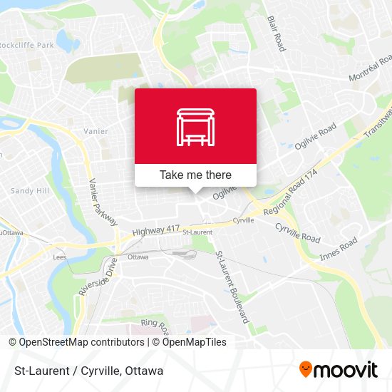 St-Laurent / Cyrville plan