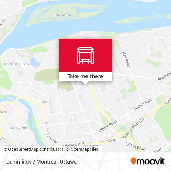 Cummings / Montréal map