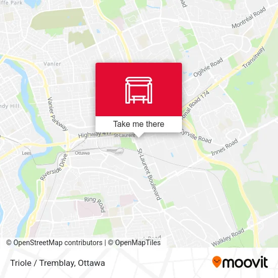 Triole / Tremblay map