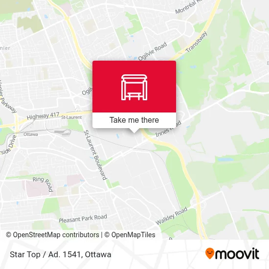 Star Top / Ad. 1541 map