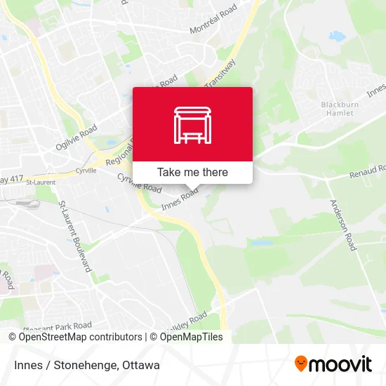 Innes / Stonehenge map