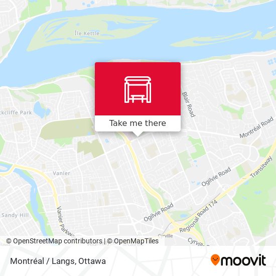 Montréal / Langs plan