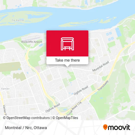 Montréal / Nrc map