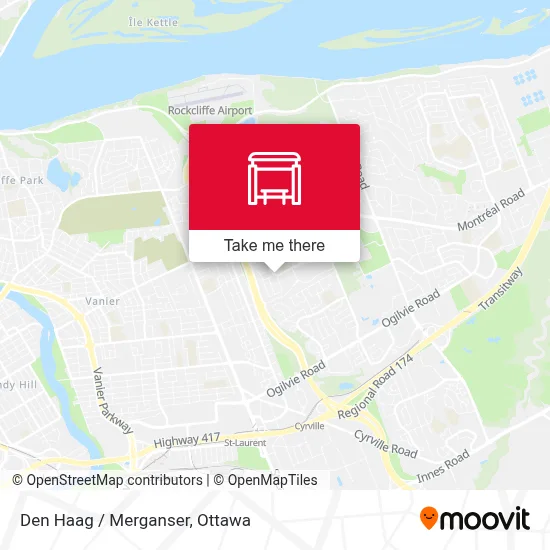 Den Haag / Merganser map