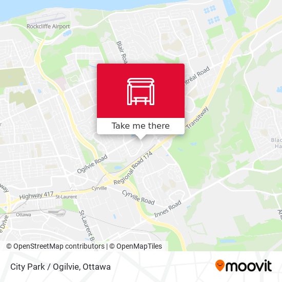 City Park / Ogilvie map
