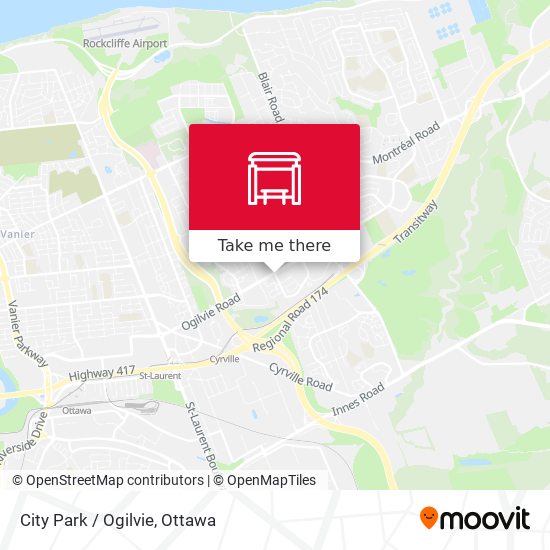 City Park / Ogilvie map