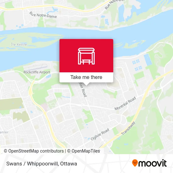 Swans / Whippoorwill map