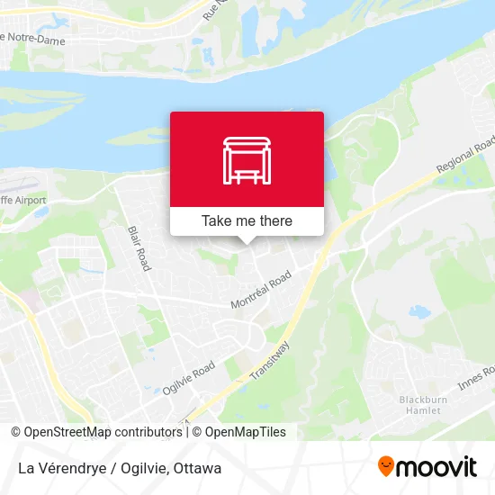 La Vérendrye / Ogilvie map