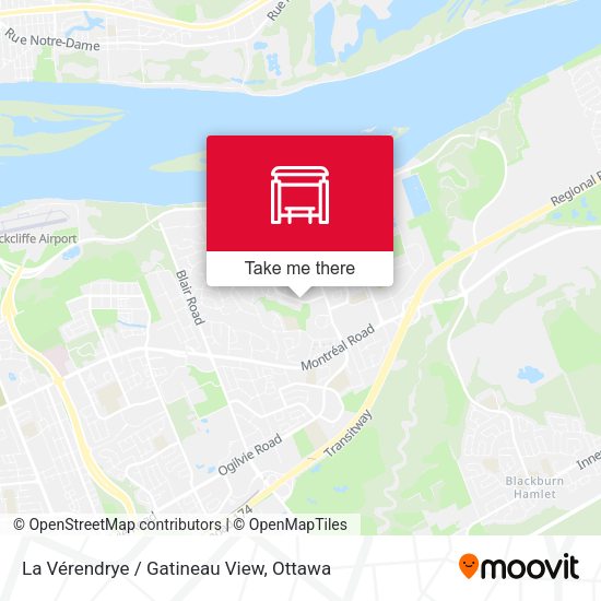 La Vérendrye / Gatineau View map