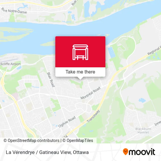La Vérendrye / Gatineau View map