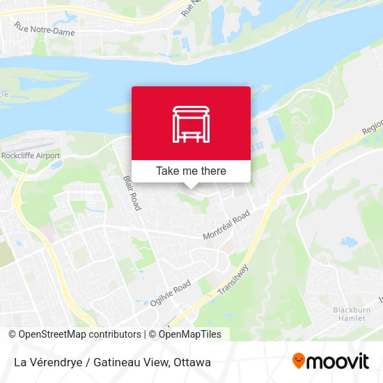 La Vérendrye / Gatineau View map