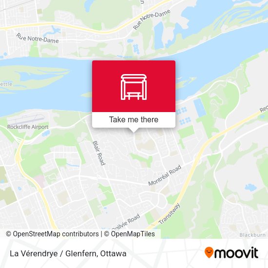 La Vérendrye / Glenfern map