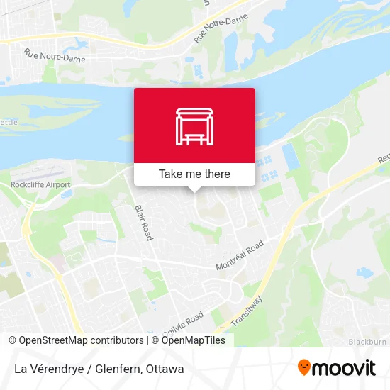 La Vérendrye / Glenfern map