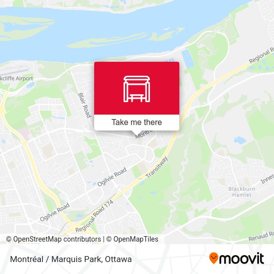 Montréal / Marquis Park plan