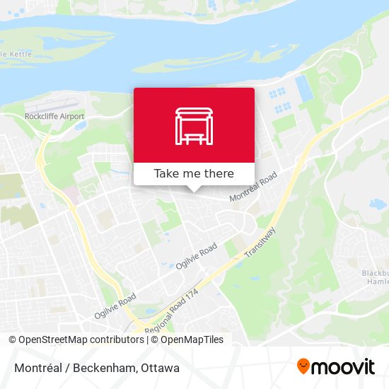 Montréal / Beckenham map