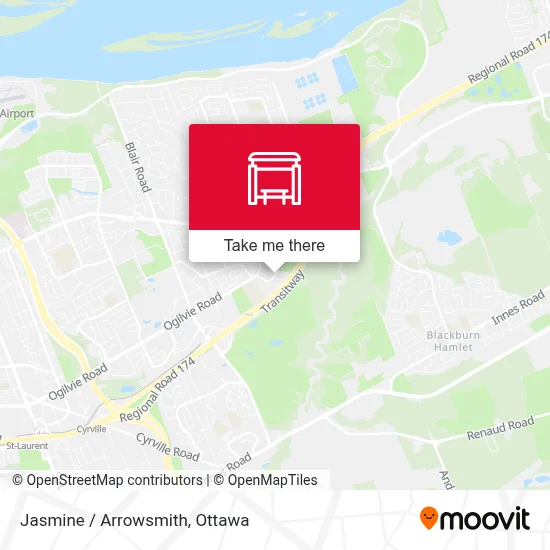 Jasmine / Arrowsmith map