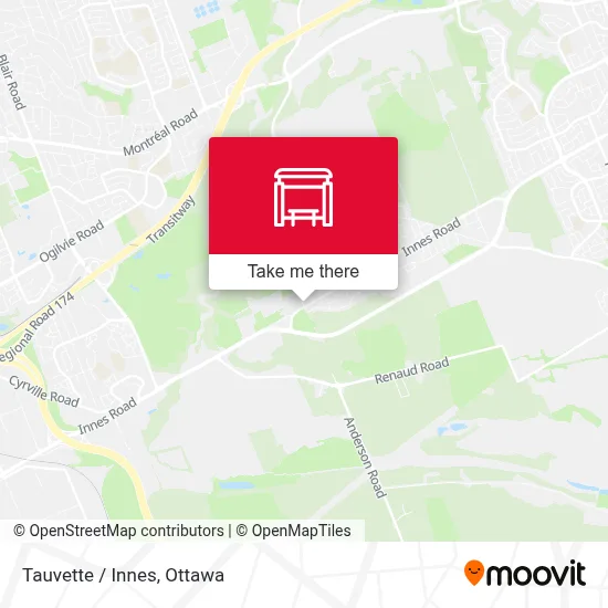 Tauvette / Innes map