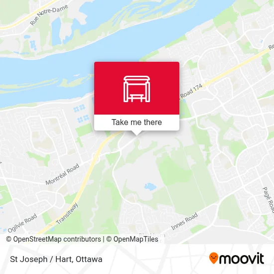 St Joseph / Hart map