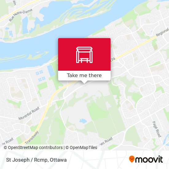 St Joseph / Rcmp map