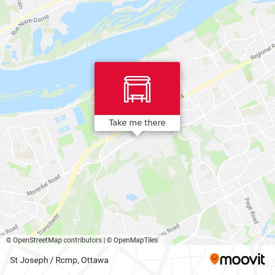 St Joseph / Rcmp map