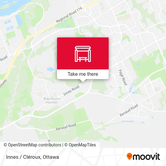 Innes / Cléroux map