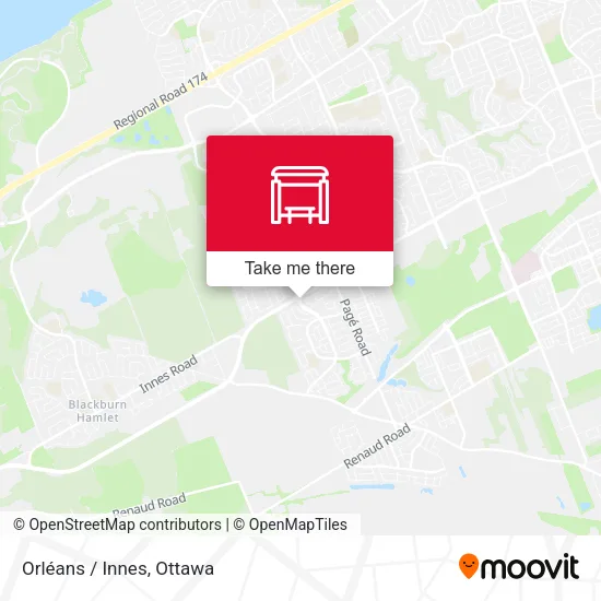 Orléans / Innes map