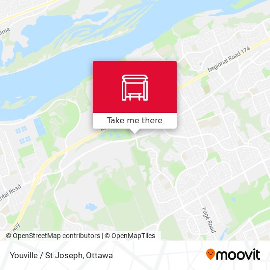 Youville / St Joseph map