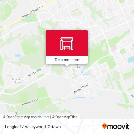 Longleaf / Valleywood map