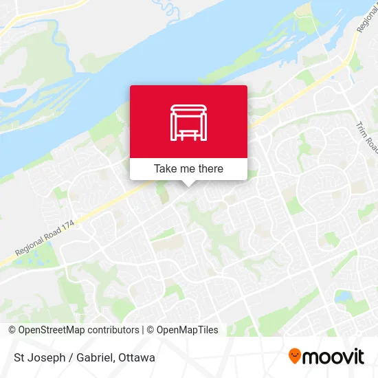 St Joseph / Gabriel map