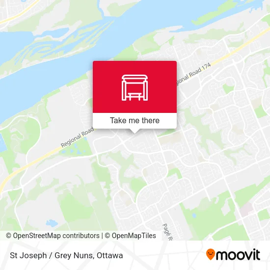 St Joseph / Grey Nuns map