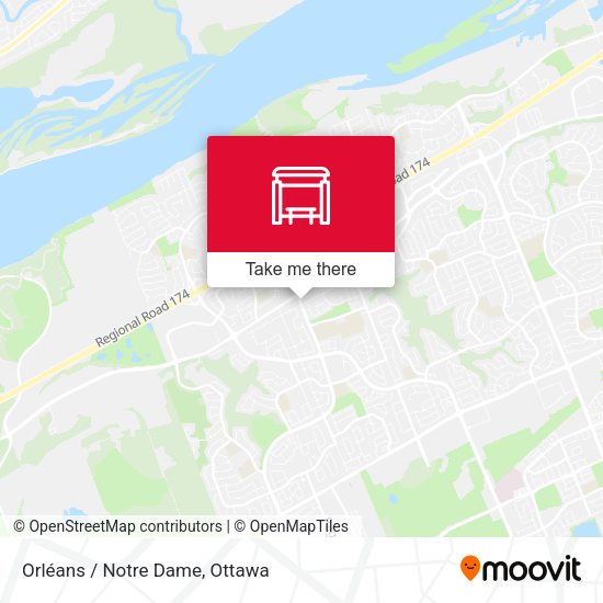Orléans / Notre Dame plan