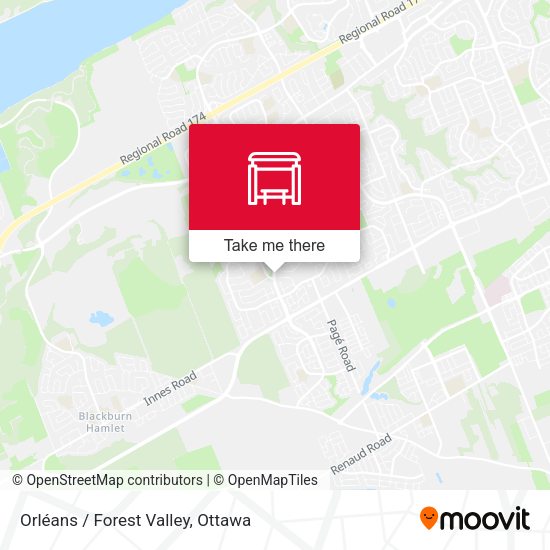 Orléans / Forest Valley map