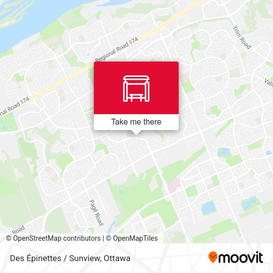Des Épinettes / Sunview plan