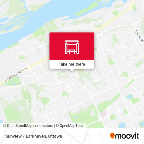 Sunview / Larkhaven map