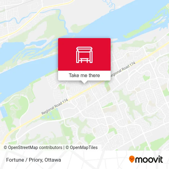 Fortune / Priory map