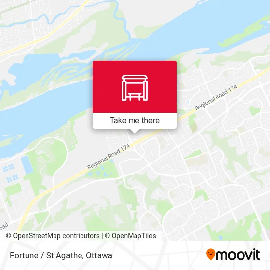 Fortune / St Agathe map