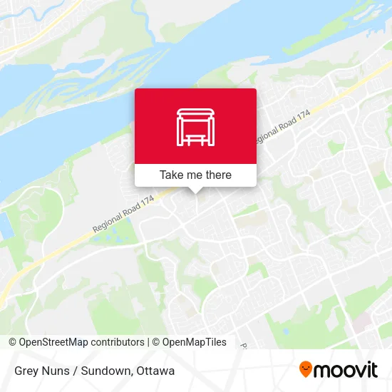 Grey Nuns / Sundown map